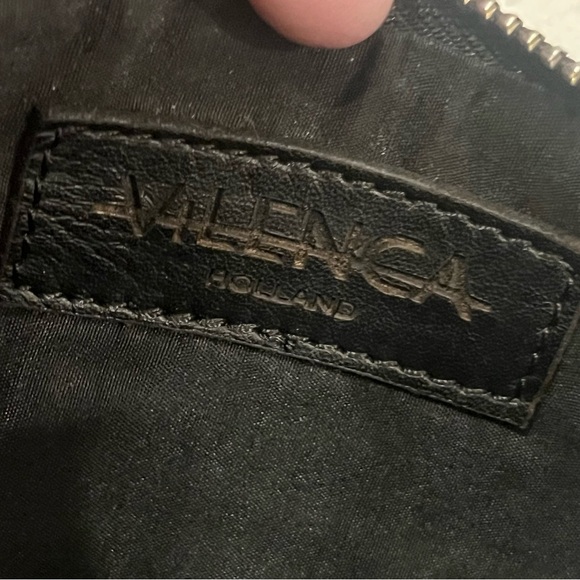 Vilenca Holland Black Woven Leather Clutch Wallet NWT $75 - Picture 12 of 16